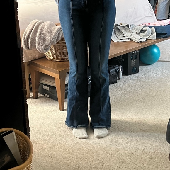 SO Denim - SO Dark Blue Flare Jeans